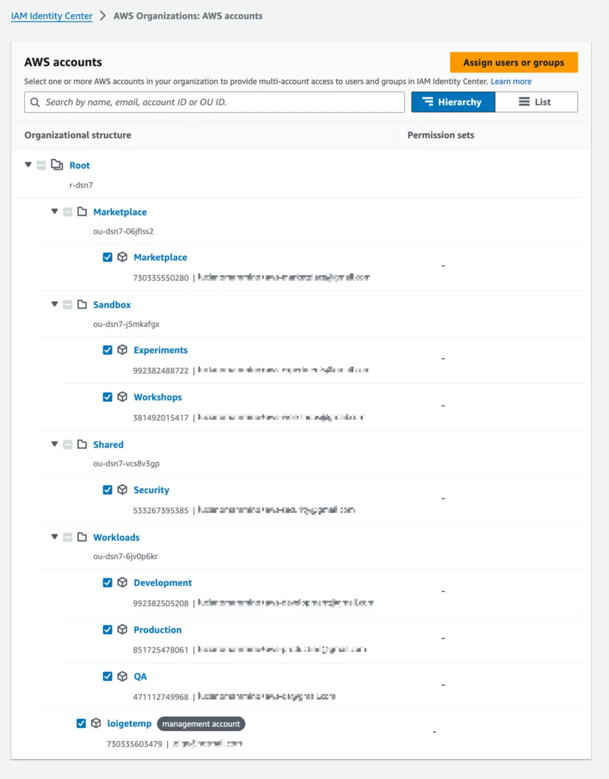 Assign users or groups