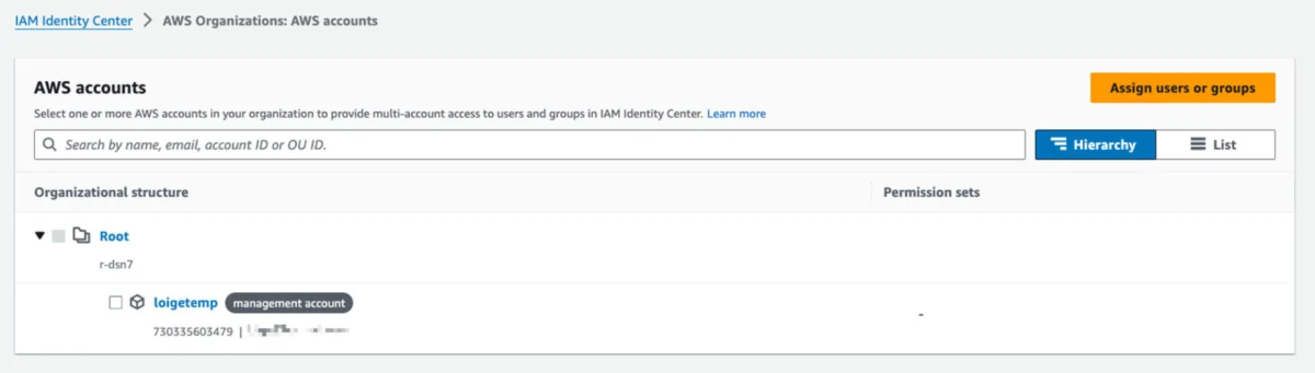 Create and Organise your accounts