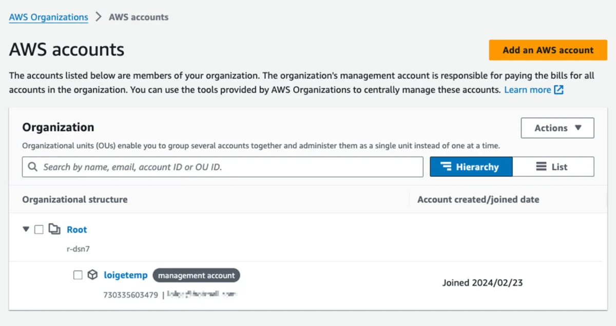 Create and Organise your accounts 2